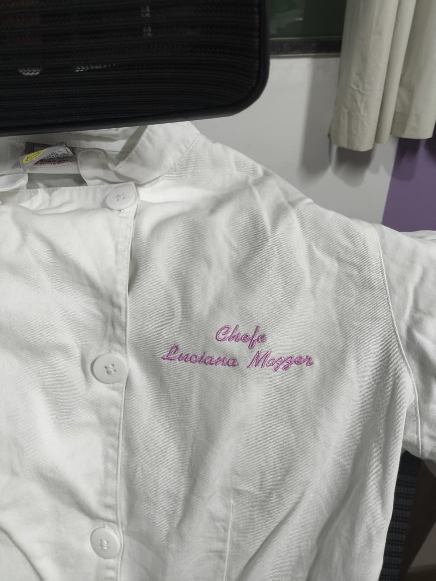 Bordado em itens de cozinha